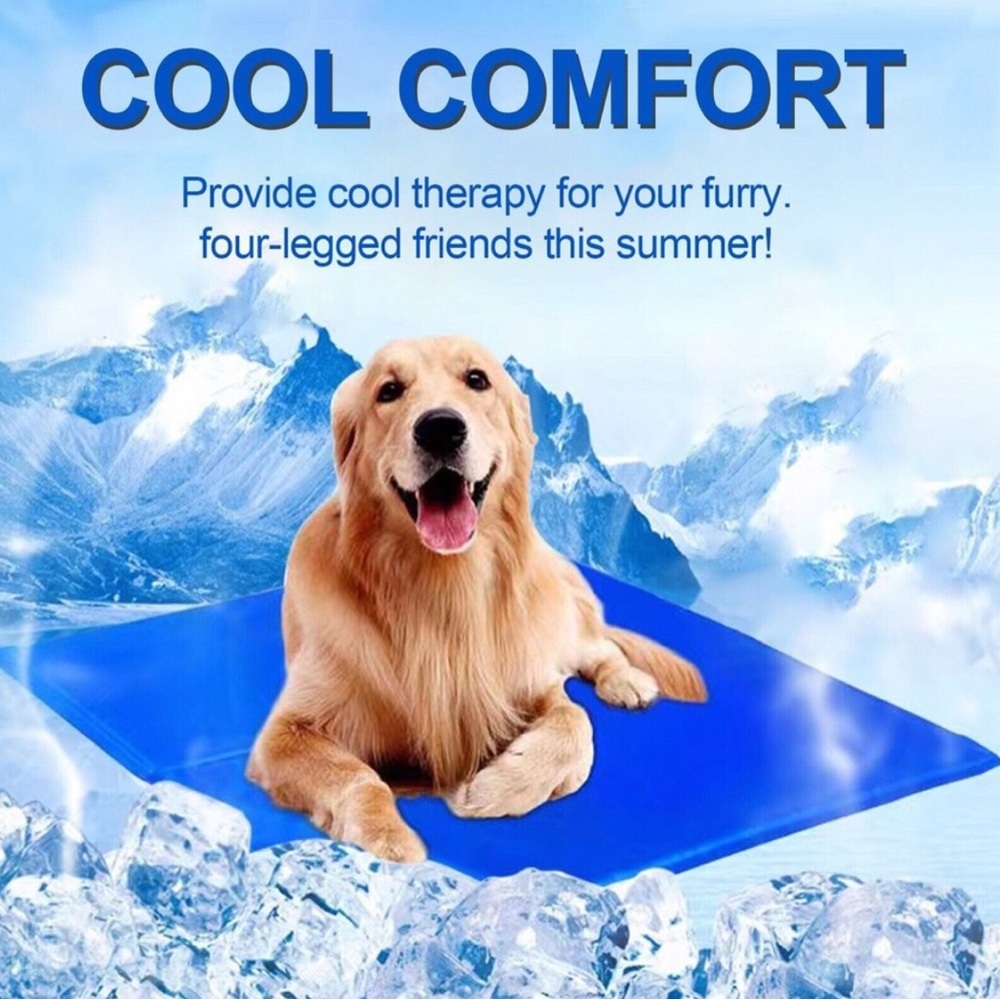 Orthopedic Memory Foam Pet Mat Bed Pillow Mattress Dog Cat Fabric Cooling